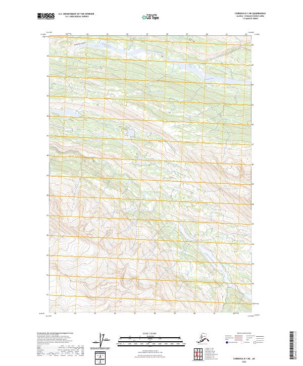 Cordova D-1 NE 2024 topographic map thumbnail