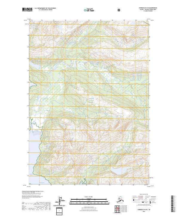 Cordova D-6 SE 2024 topographic map thumbnail