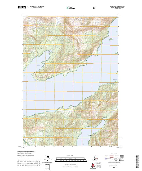 Cordova D-7 SE 2024 topographic map thumbnail