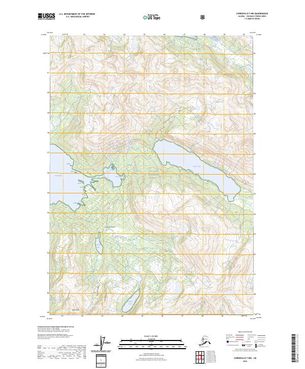 Cordova D-7 NW 2024 topographic map thumbnail