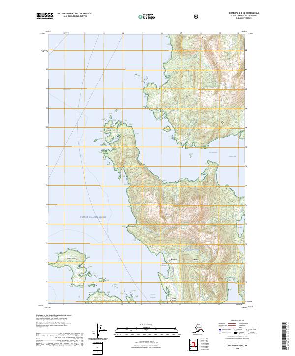 Cordova D-8 NE 2024 topographic map thumbnail