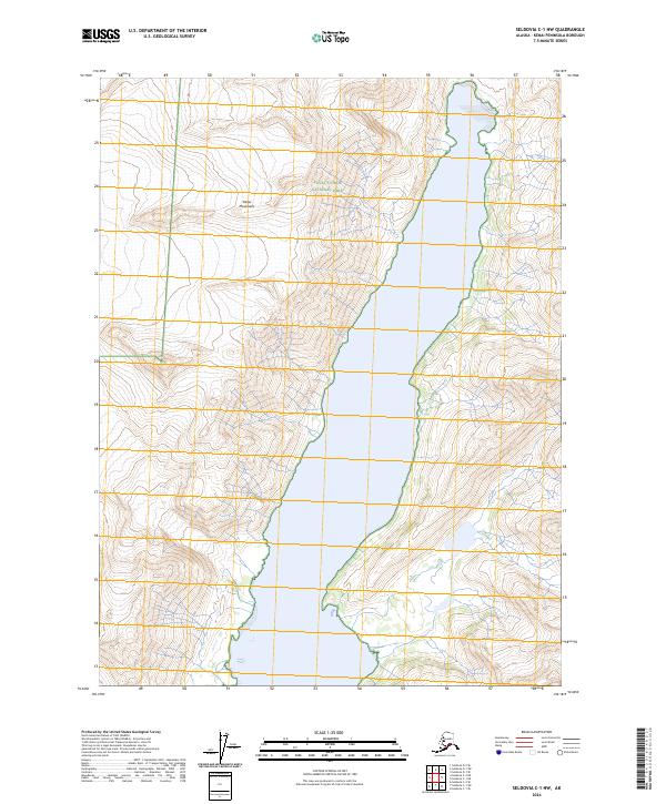 Seldovia C-1 NW topographic map thumbnail