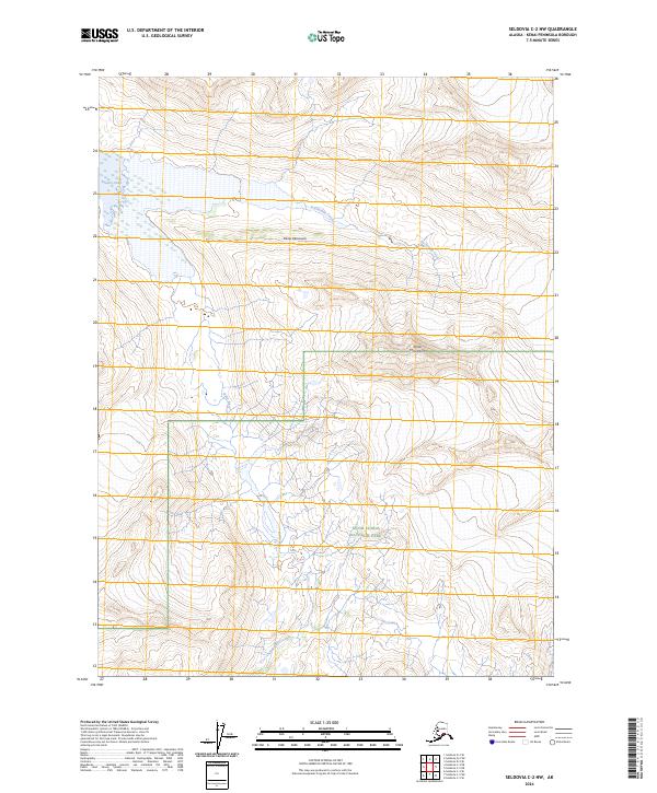 Seldovia C-2 NW topographic map thumbnail
