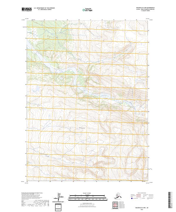 Seldovia D-2 NW topographic map thumbnail
