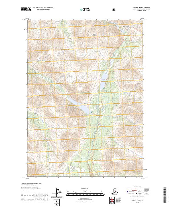 Seward C-8 SW 2023 topographic map thumbnail
