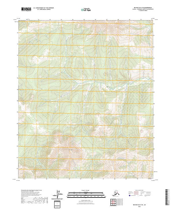 Big Delta D-4 SE 2024 topographic map thumbnail
