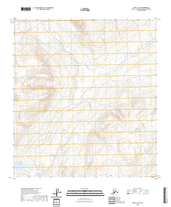 Healy A-3 SE topographic map thumbnail