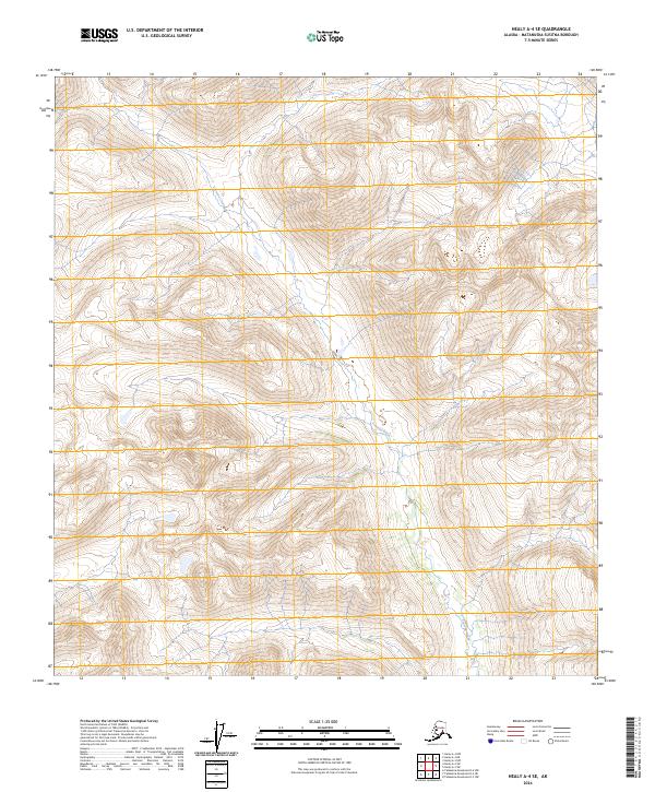 Healy A-4 SE topographic map thumbnail