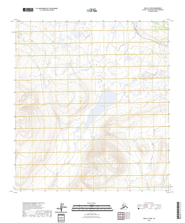 Healy A-2 NW topographic map thumbnail