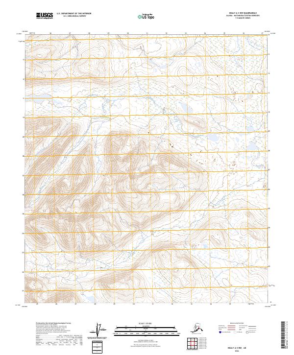 Healy A-3 NW topographic map thumbnail