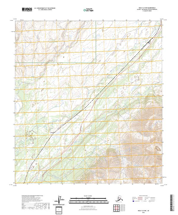 Healy A-5 NW topographic map thumbnail