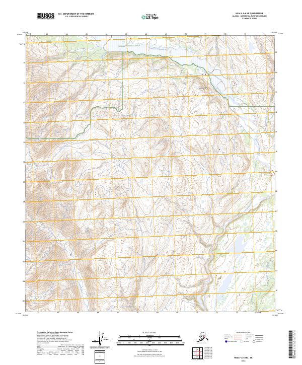 Healy A-6 NE 2024 topographic map thumbnail