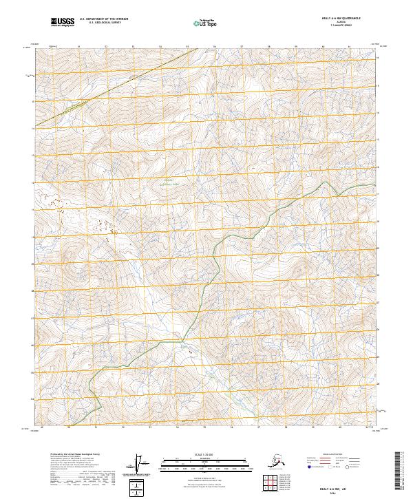 Healy A-6 NW 2024 topographic map thumbnail