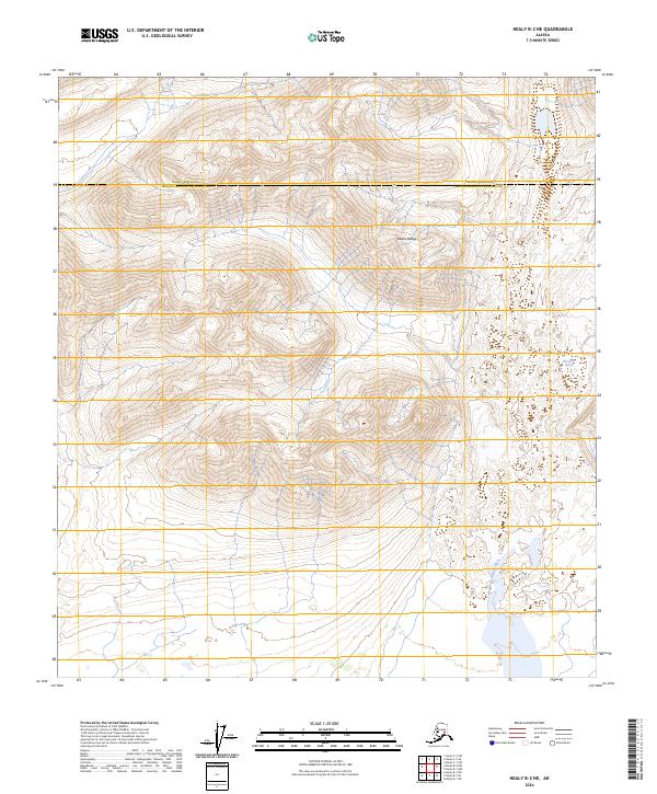 Healy B-2 NE topographic map thumbnail
