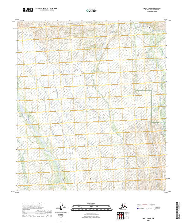 Healy D-6 SW 2024 topographic map thumbnail