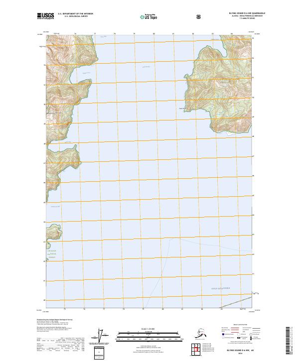 Blying Sound D-6 NW topographic map thumbnail