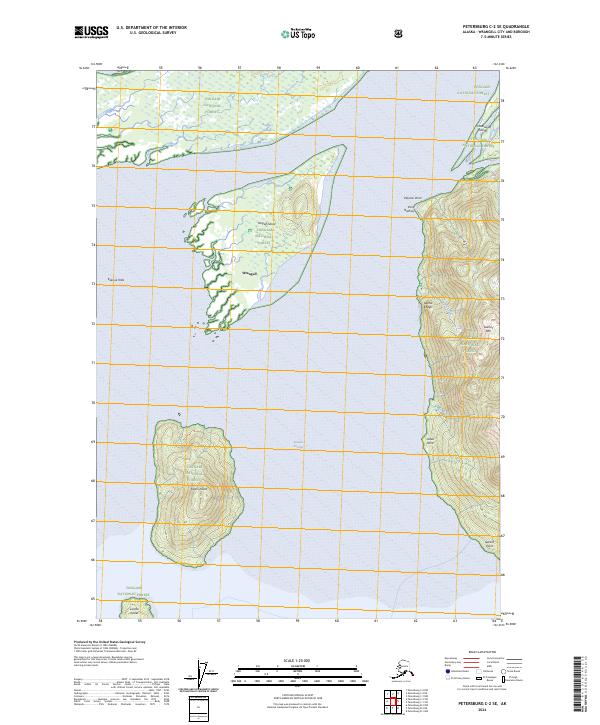 Petersburg C-2 SE topographic map thumbnail