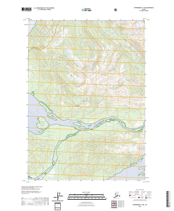 Petersburg C-2 NE topographic map thumbnail