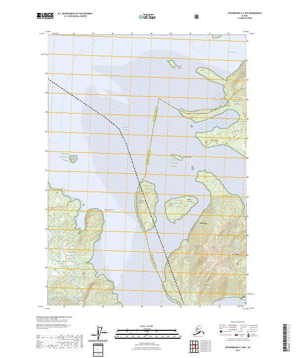 Petersburg C-2 NW topographic map thumbnail