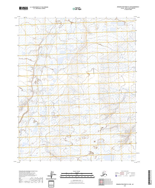 Demarcation Point D-4 NW topographic map thumbnail