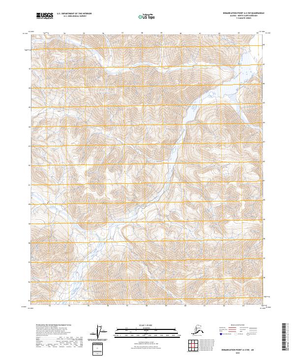 Demarcation Point A-2 SW topographic map thumbnail
