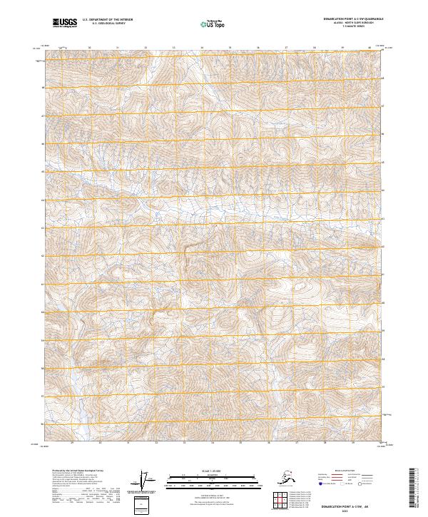 Demarcation Point A-3 SW topographic map thumbnail