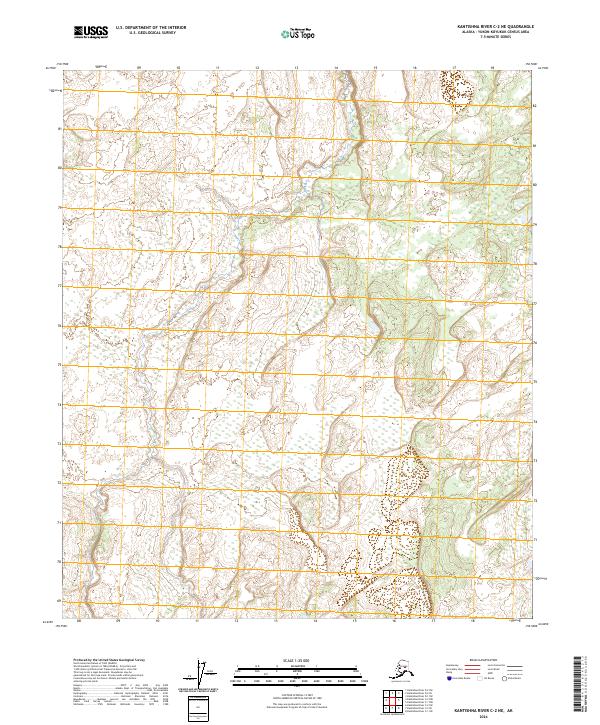 Kantishna River C-2 NE topographic map thumbnail