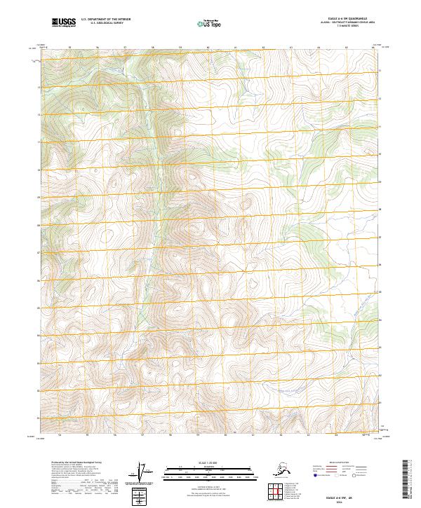 Eagle A-6 SW topographic map thumbnail