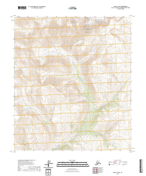 Eagle A-6 NW topographic map thumbnail