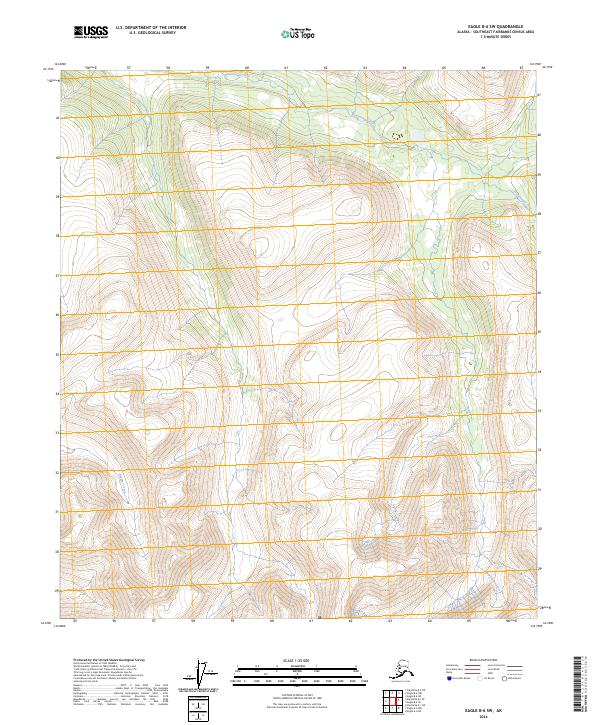 Eagle B-6 SW topographic map thumbnail