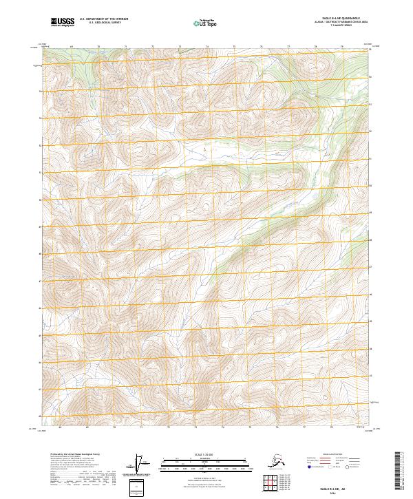 Eagle B-6 NE topographic map thumbnail