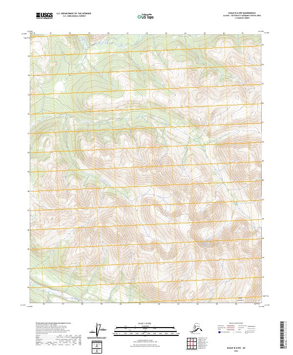 Eagle B-6 NW topographic map thumbnail