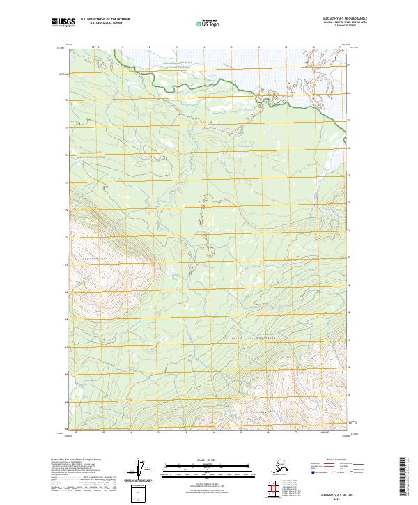 McCarthy A-5 SE topographic map thumbnail