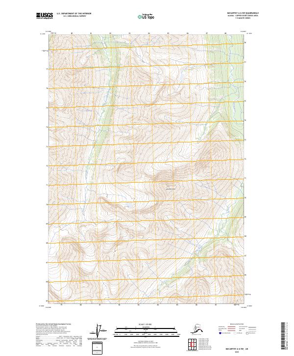 McCarthy A-6 SW 2023 topographic map thumbnail