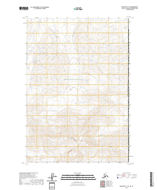McCarthy C-1 SE 2023 topographic map thumbnail
