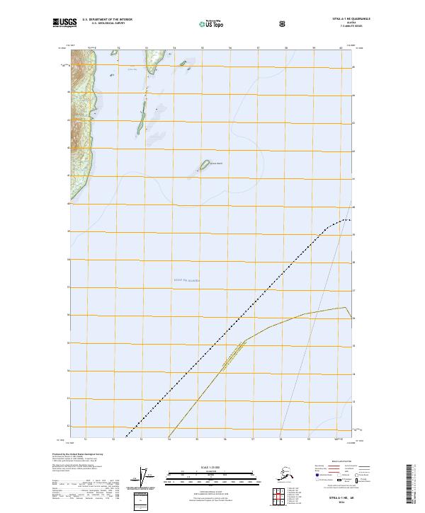 Sitka A-1 NE topographic map thumbnail