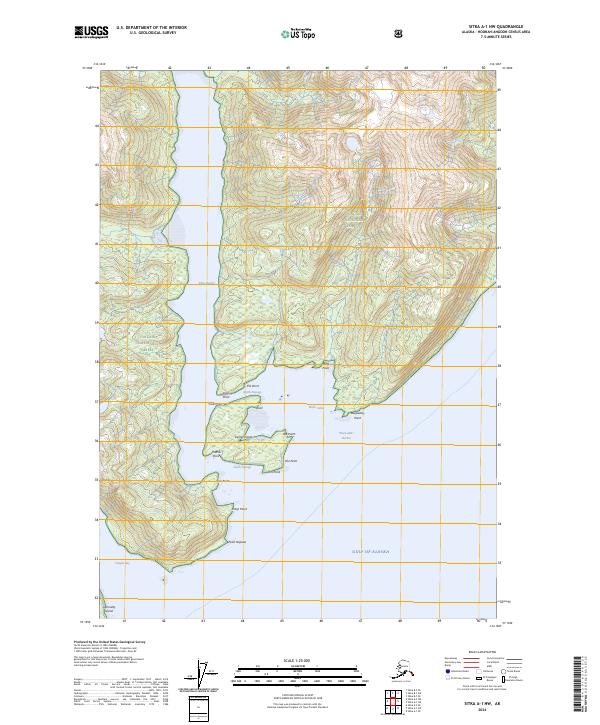 Sitka A-1 NW topographic map thumbnail