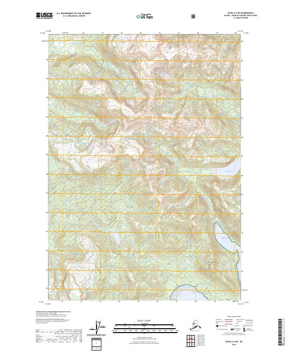 Sitka A-2 NE 2024 topographic map thumbnail