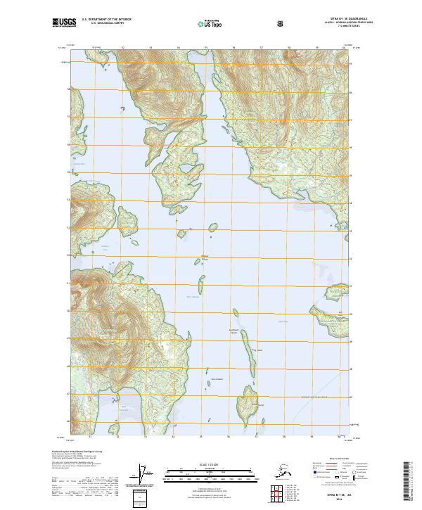 Sitka B-1 SE 2024 topographic map thumbnail