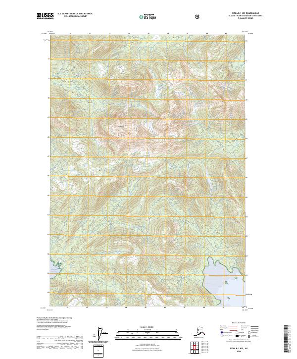 Sitka B-1 NW 2024 topographic map thumbnail