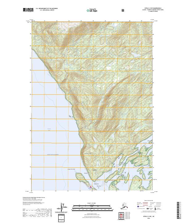 Sitka C-2 SW topographic map thumbnail