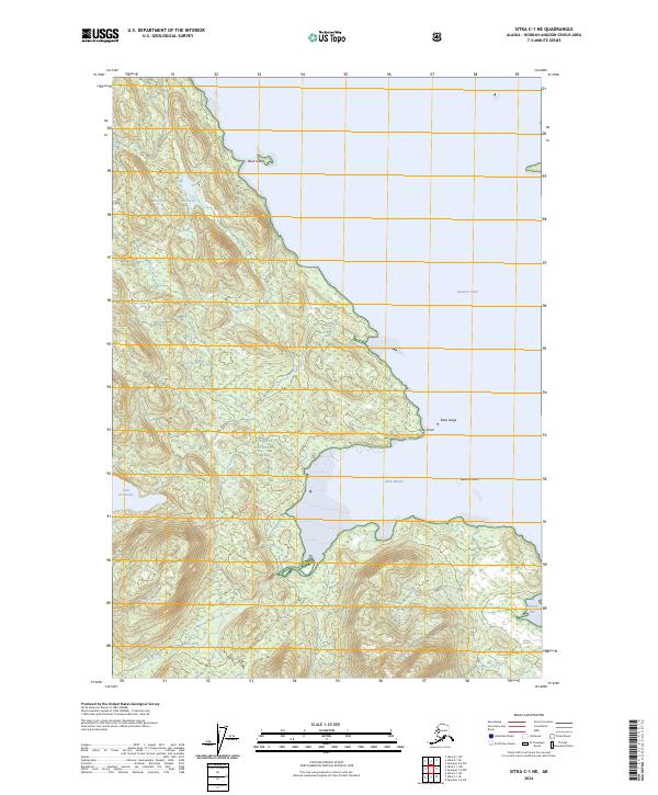 Sitka C-1 NE topographic map thumbnail
