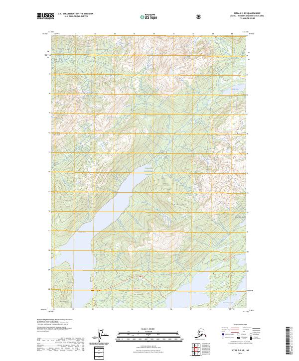 Sitka C-2 NE 2024 topographic map thumbnail