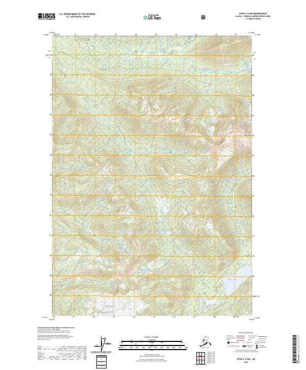 Sitka C-2 NW topographic map thumbnail