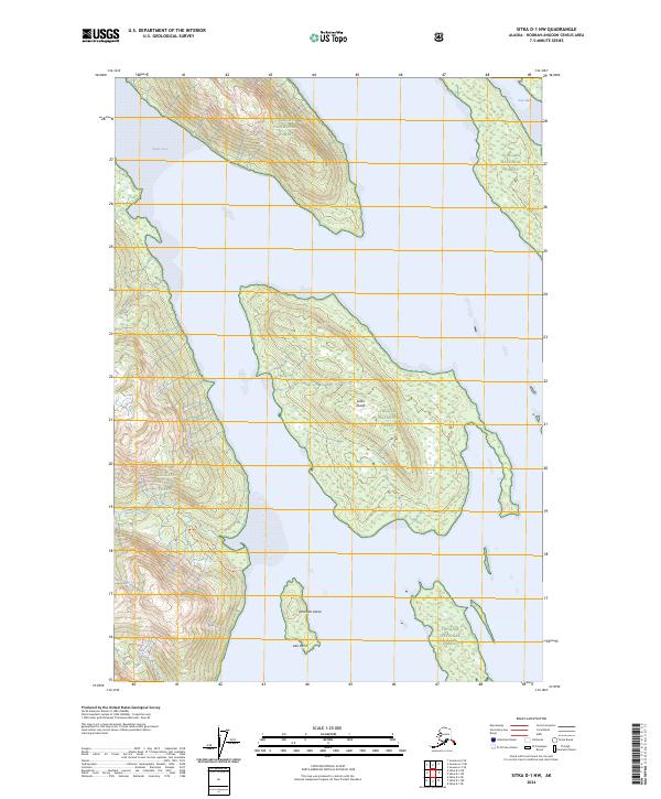 Sitka D-1 NW topographic map thumbnail