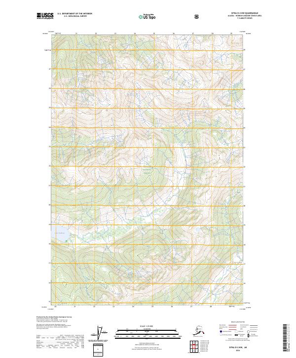 Sitka D-2 NW 2024 topographic map thumbnail