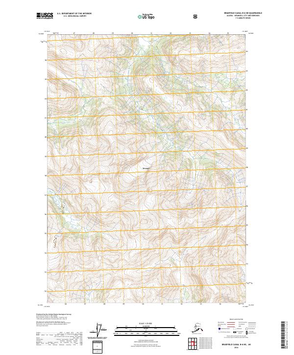 Bradfield Canal B-6 NE topographic map thumbnail