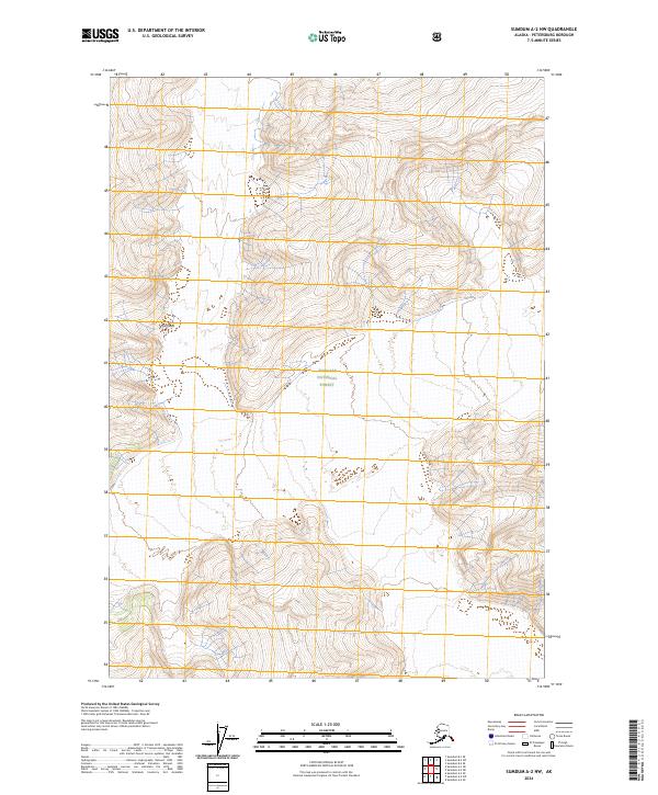 Sumdum A-2 NW topographic map thumbnail