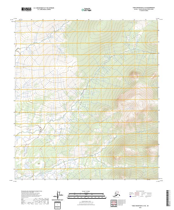 Table Mountain A-2 SE topographic map thumbnail