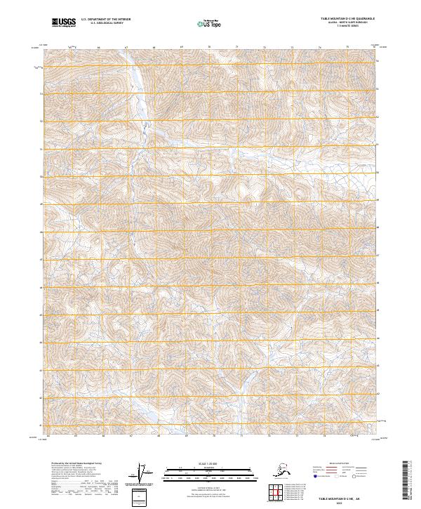 Table Mountain D-2 NE 2023 topographic map thumbnail